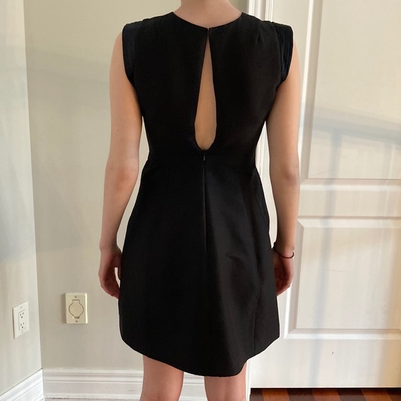 Halston Heritage Black Dress - size 0 - Picture 3 of 4